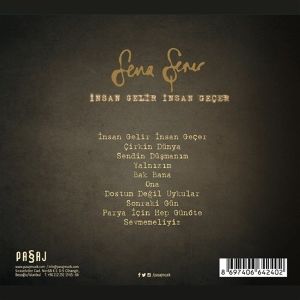 SENA ŞENER - İNSAN GELİR İNSAN GEÇER (2018) - CD AMBALAJINDA SIFIR