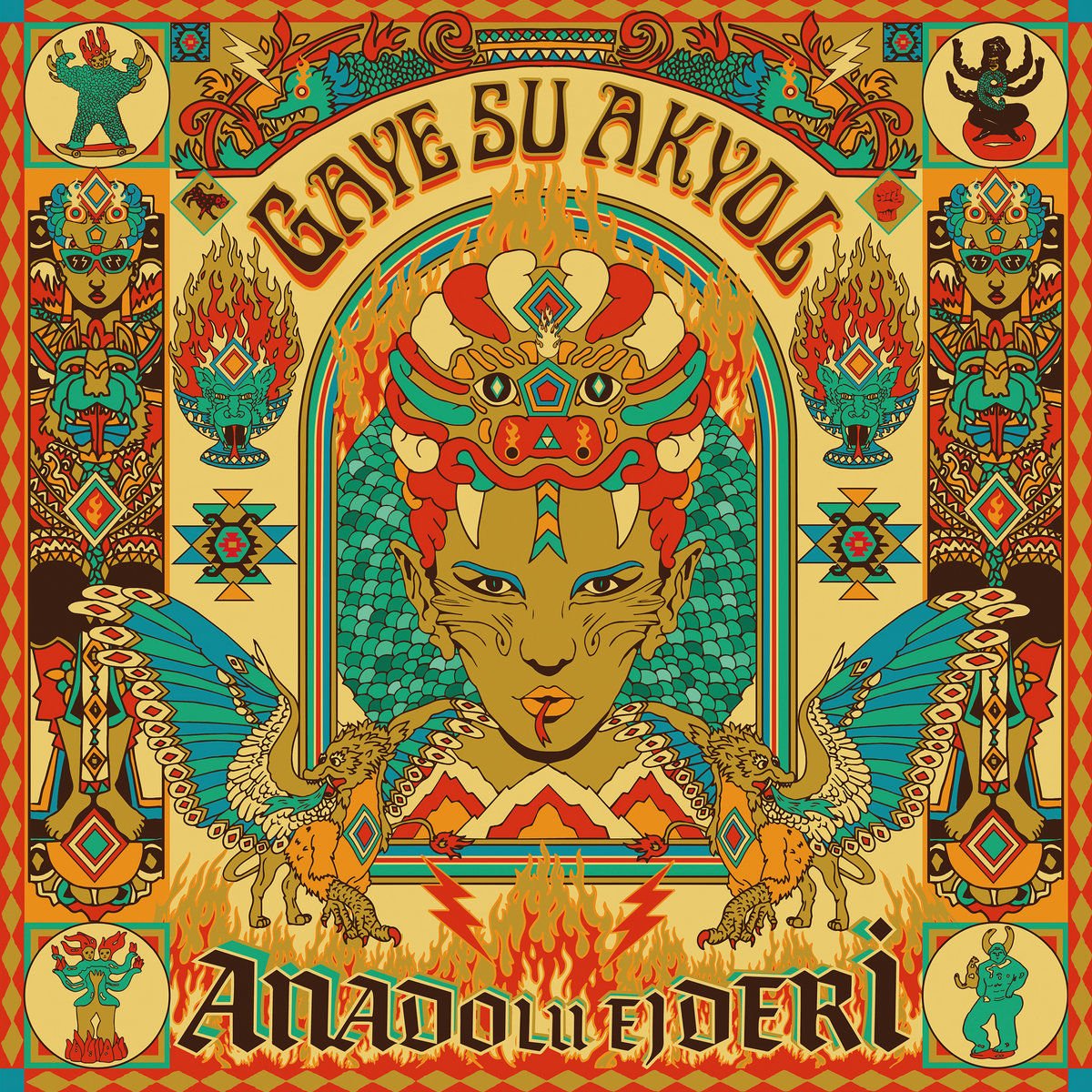 GAYE SU AKYOL - ANADOLU EJDERİ (2022) - LP SIFIR PLAK