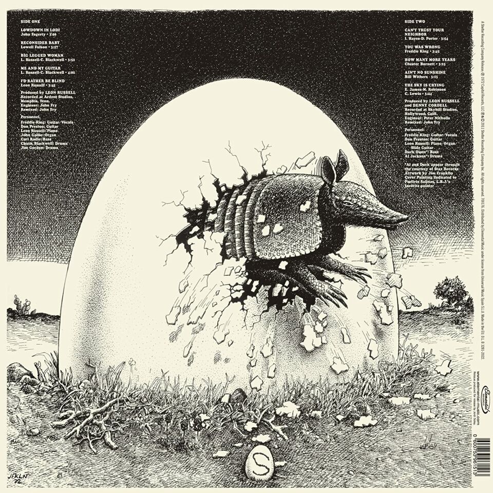 FREDDIE KING - TEXAS CANNONBALL (1972) - LP 180GR 2023 REISSUE SIFIR PLAK