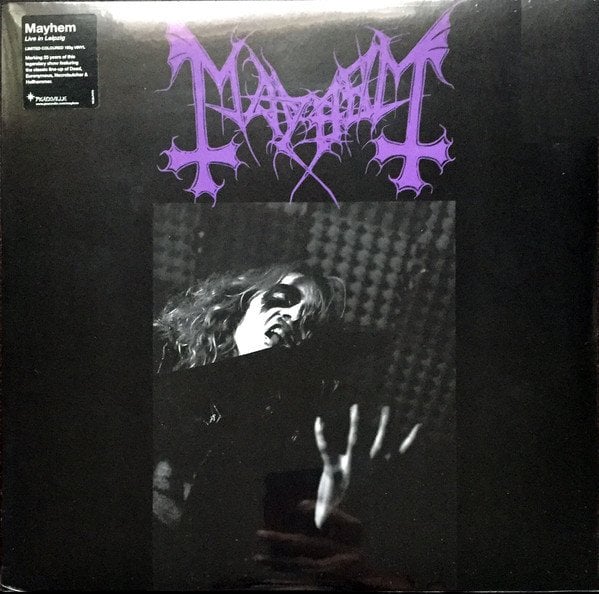 MAYHEM - LIVE IN LEIPZIG (1993) - LP PURPLE COLOURED 2015 EDITION SIFIR PLAK