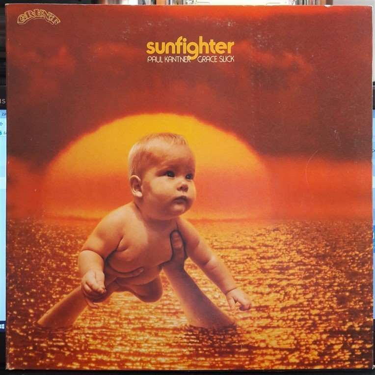 PAUL KANTNER & GRACE SLICK - SUNFIGHTER (1971) - 2.EL PLAK