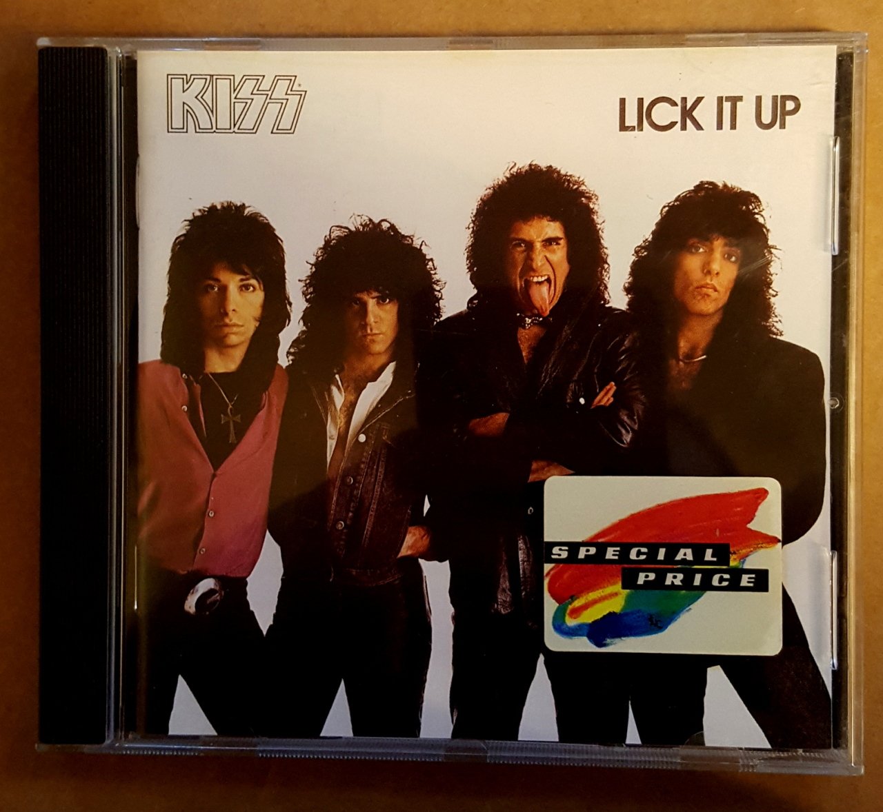 KISS LICK IT UP (1983) CD MADE IN WEST GERMANY 2.EL