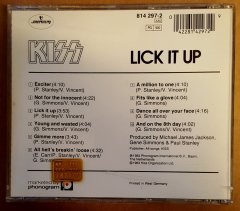 KISS LICK IT UP (1983) CD MADE IN WEST GERMANY 2.EL