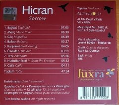 FATİH DENGİZ - HİCRAN / SORROW (2017) LUXRA CD 2.EL