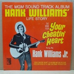 HANK WILLIAMS JR - YOUR CHEATIN' HEART SOUNDTRACK (1964) - LP 2.EL PLAK