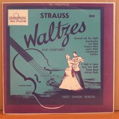 STRAUSS WALTZES AND OVERTURES - VARSITY SYMPHONY ORCHESTRA (1953) - LP 2.EL PLAK