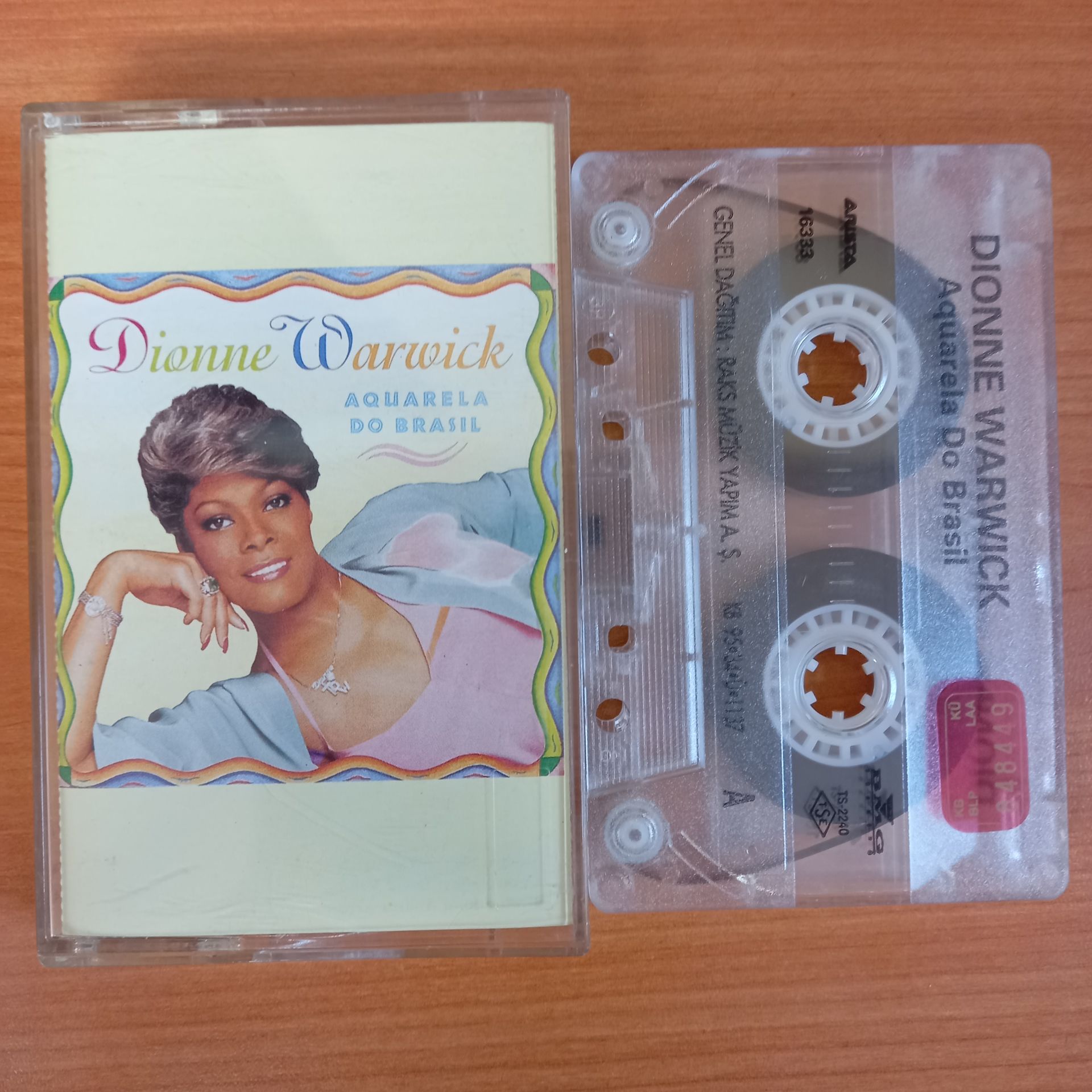 DIONNE WARWICK - AQUARELA DO BRASIL (1995) - KASET 2.EL