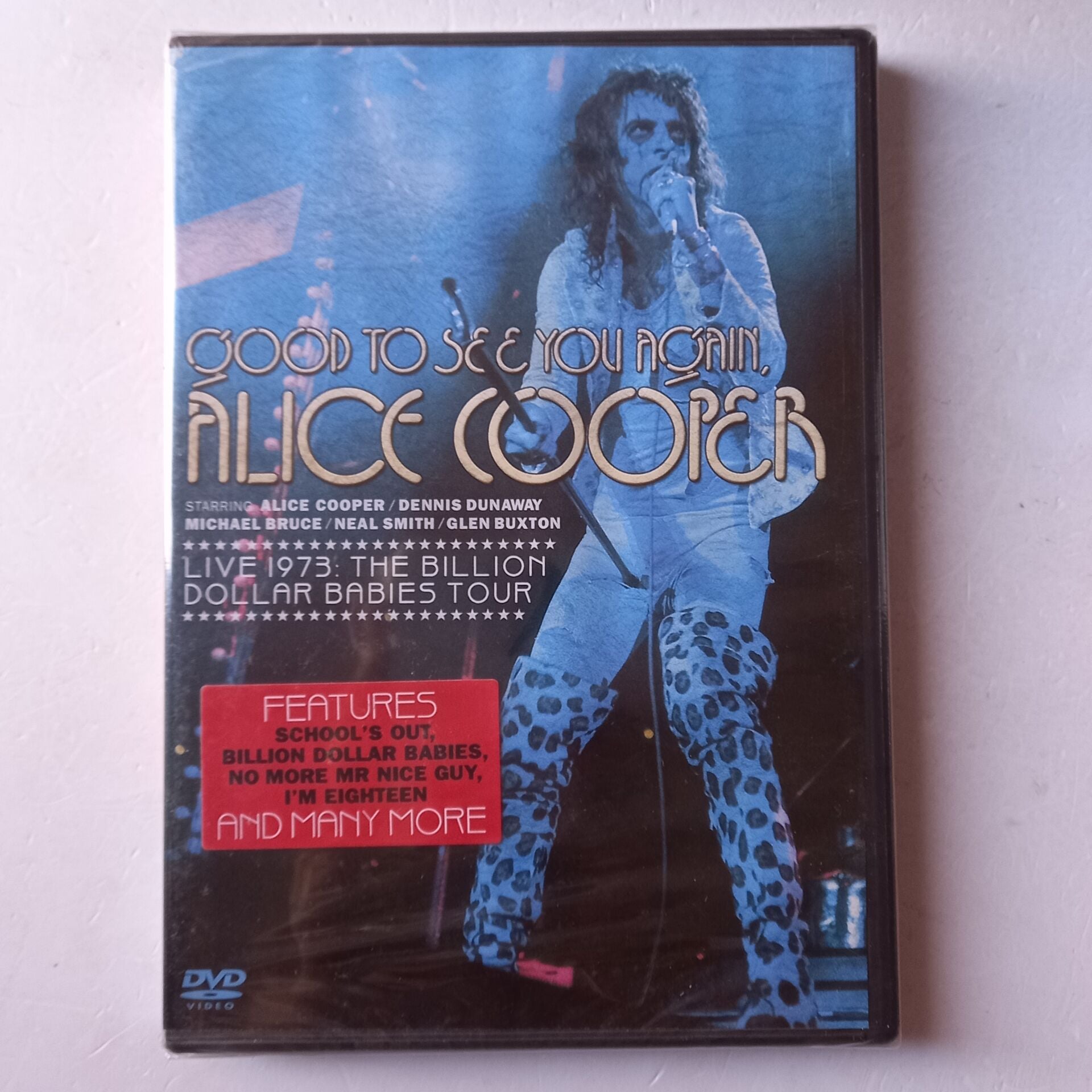 ALICE COOPER – GOOD TO SEE YOU AGAIN, ALICE COOPER (2006) - DVD AMBALAJINDA SIFIR