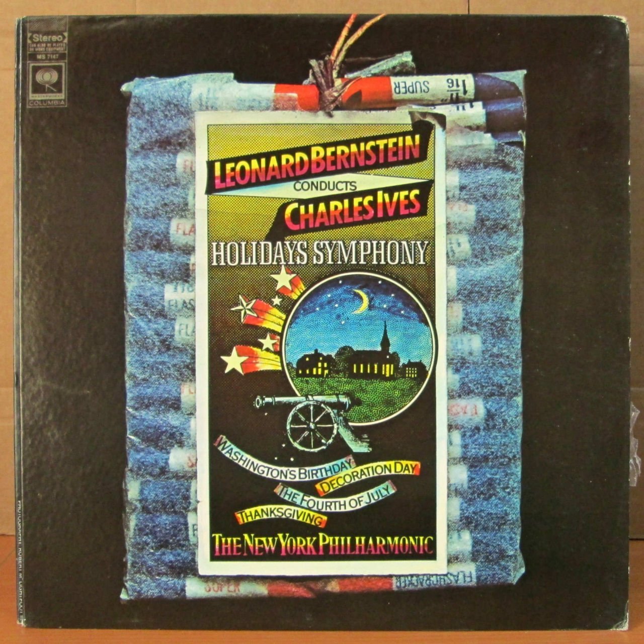 CHARLES IVES HOLIDAY SYMP. L. BERNSTEIN LP 2.EL