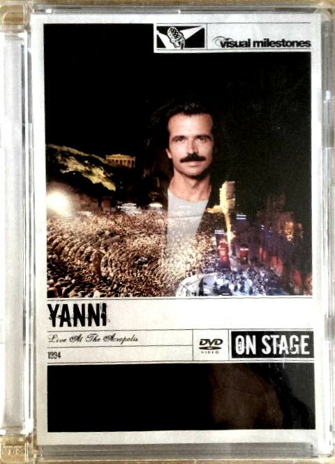YANNI – LIVE AT THE ACROPOLIS (2000) - DVD JEWELCASE 2.EL