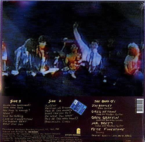 BAD RELIGION - SUFFER (1988) - LP 2025 EDITION SIFIR PLAK