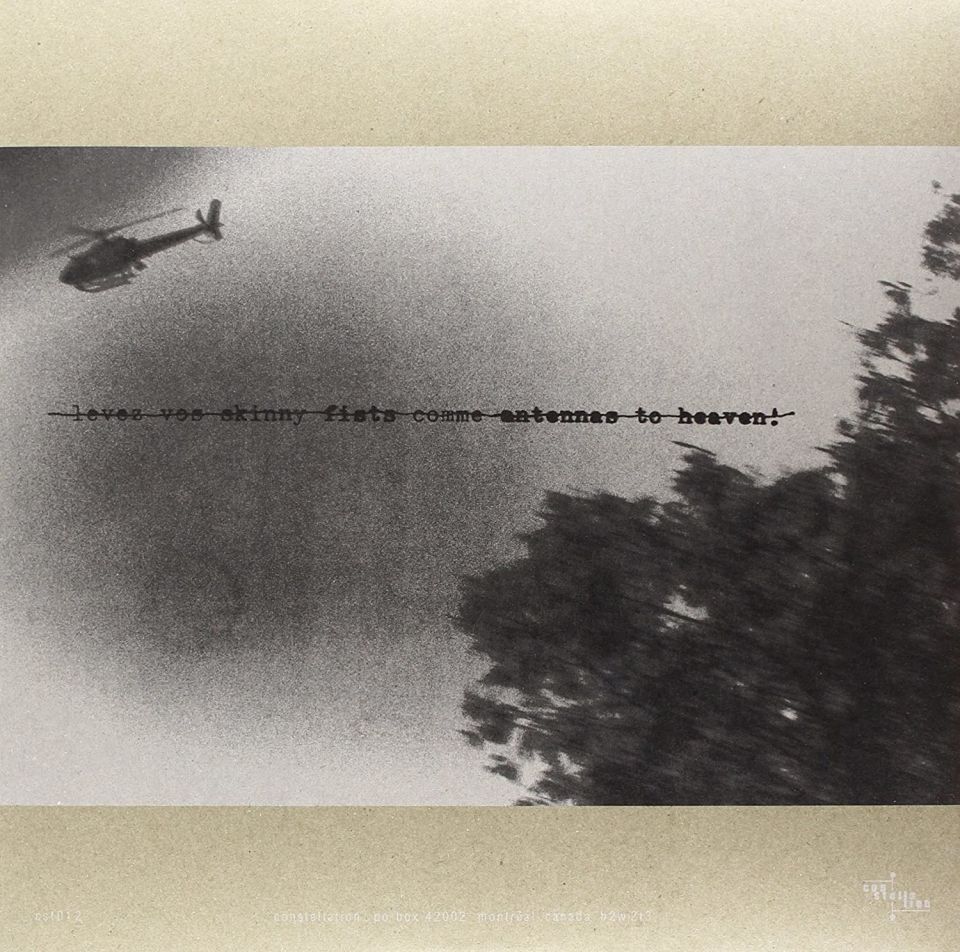 GODSPEED YOU BLACK EMPEROR - LIFT YOUR SKINNY FISTS LIKE ANTENNAS TO HEAVEN (2000) - 2LP POST ROCK 180GR 2018 EDITION SIFIR PLAK