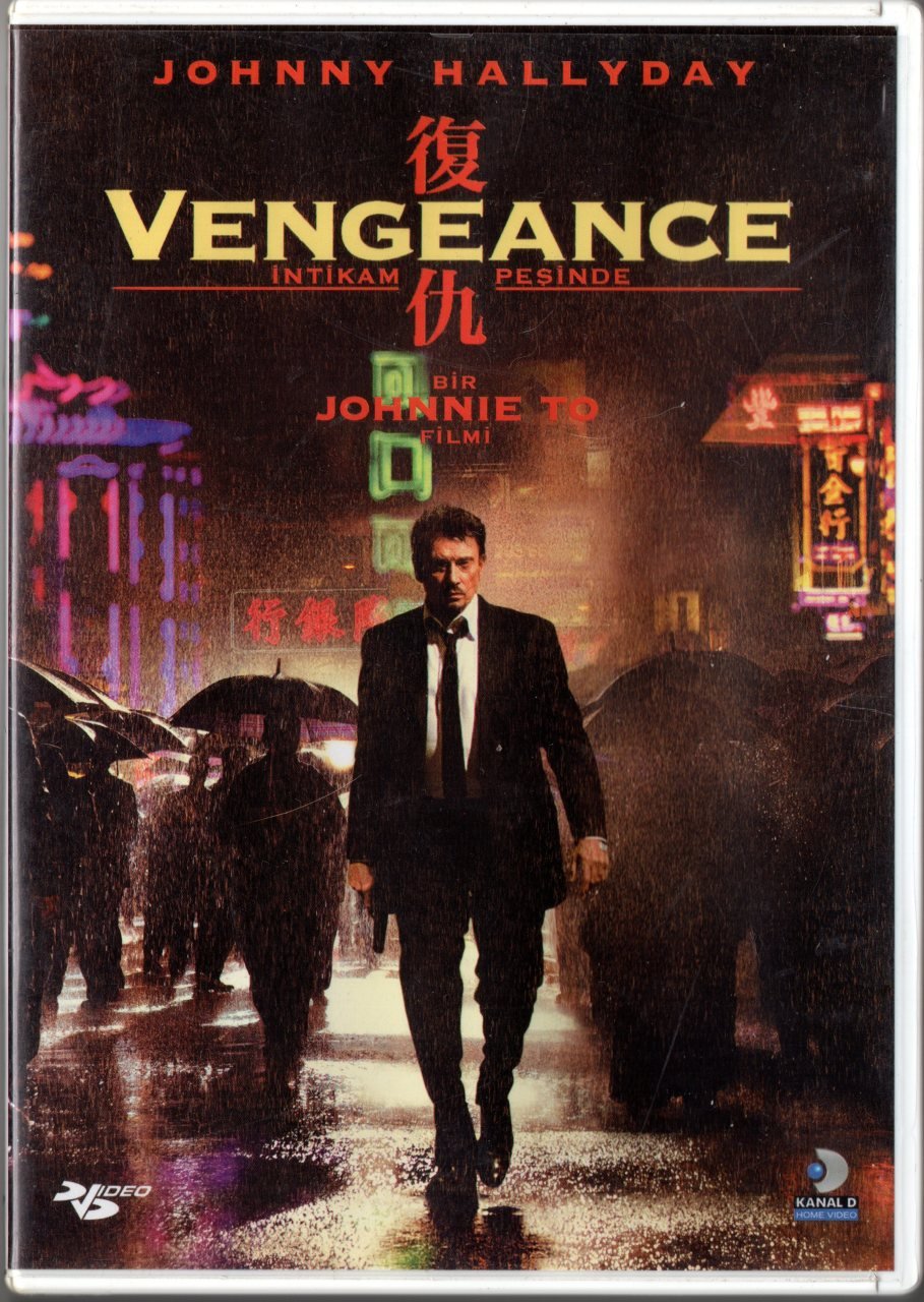 VENGEANCE - İNTİKAM PEŞİNDE - JOHNNY HALLYDAY - DVD 2.EL