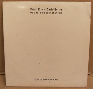BRIAN ENO + DAVID BYRNE – MY LIFE IN THE BUSH OF GHOSTS (FULL ALBUM SAMPLER) (1981) - CARDSLEEVE CD 2.EL
