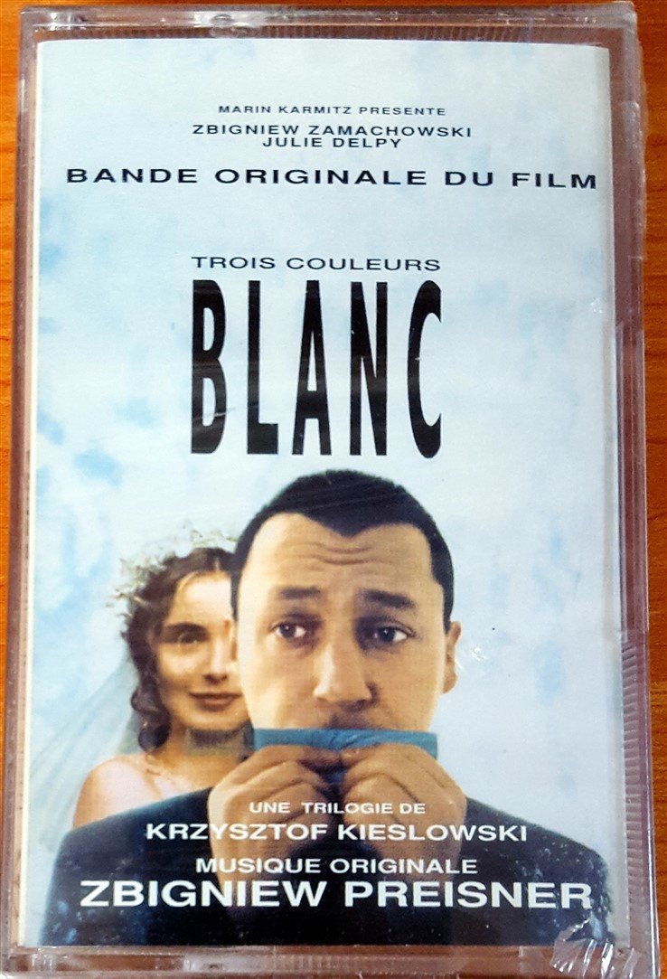 TROIS COULEURS - BLANC CASSETTE MADE IN HOLLAND ''NEW''