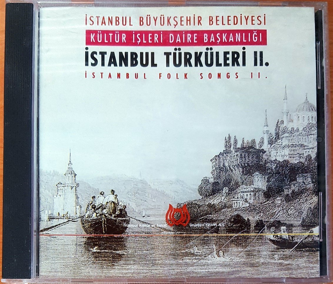 İSTANBUL TÜRKÜLERİ II / İBB KÜLTÜR İŞLERİ DAİRE BAŞKANLIĞI (1996) CD 2.EL