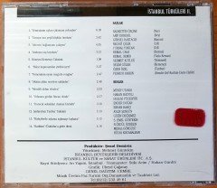 İSTANBUL TÜRKÜLERİ II / İBB KÜLTÜR İŞLERİ DAİRE BAŞKANLIĞI (1996) CD 2.EL