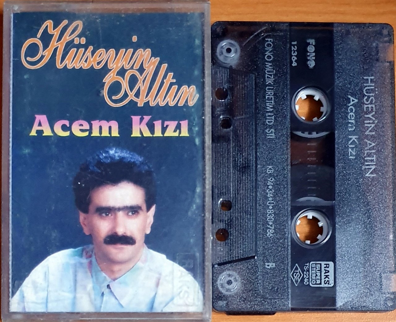 HÜSEYİN ALTIN - ACEM KIZI (1994) - KASET FONO MÜZİK 2.EL