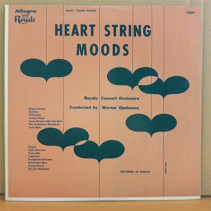 HEART STRING MOODS - ROYALE CONCERT ORCHESTRA (1952) - LP 2.EL PLAK