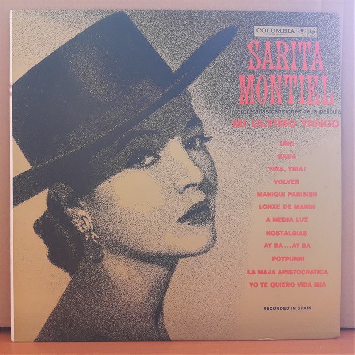 SARITA MONTIEL - MI ULTIMO TANGO - PLAK 2.EL