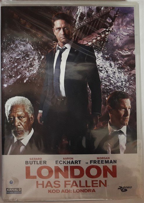 KOD ADI: LONDRA - LONDON HAS FALLEN - GERARD BUTLER - AARON ECKHART - MORGAN FREEMAN - DVD SIFIR