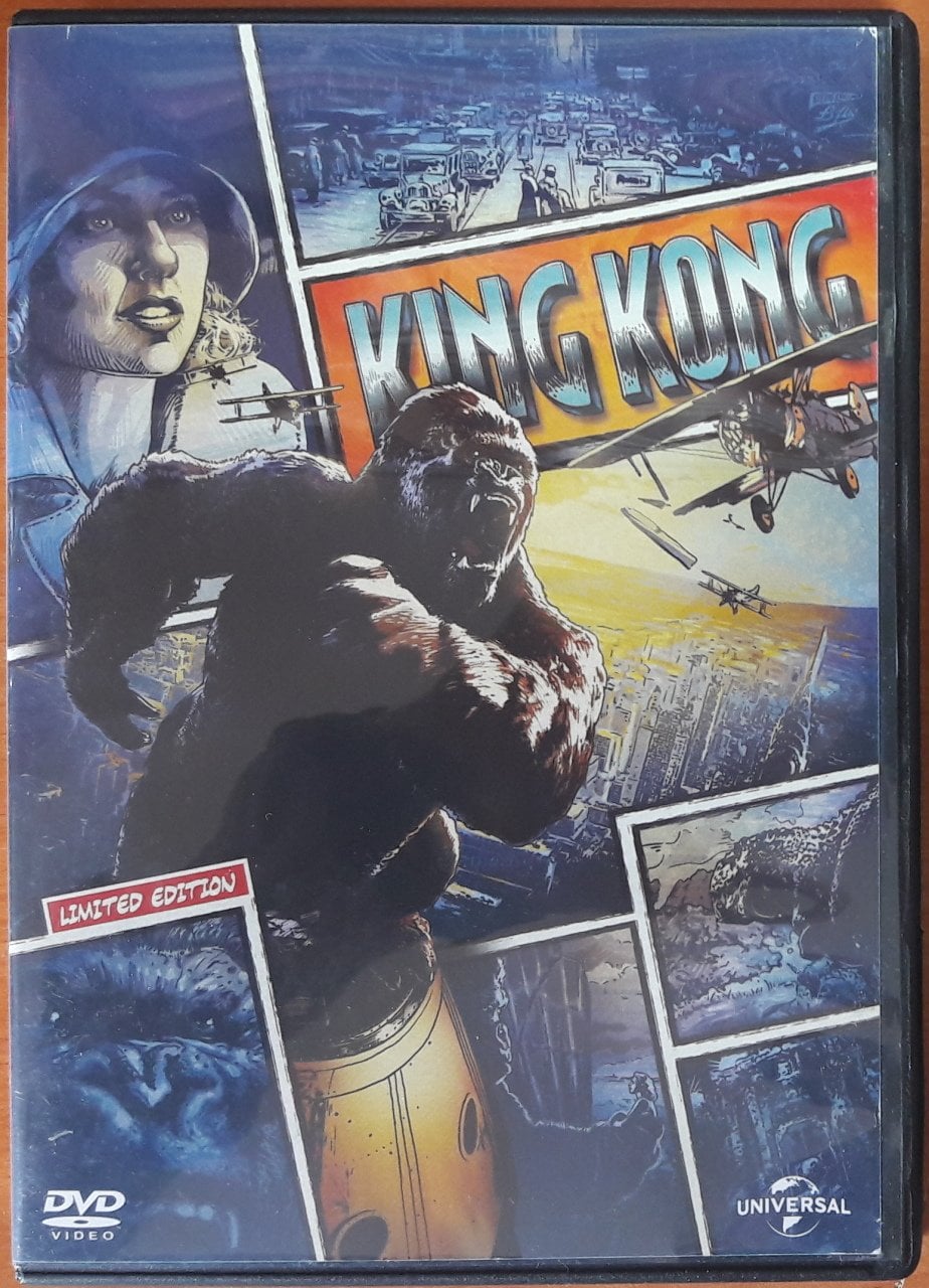 KING KONG (2005) - NAOMI WATTS - JACK BLACK - ADRIEN BRODY - PETER JACKSON - LIMITED EDITION DVD 2.EL