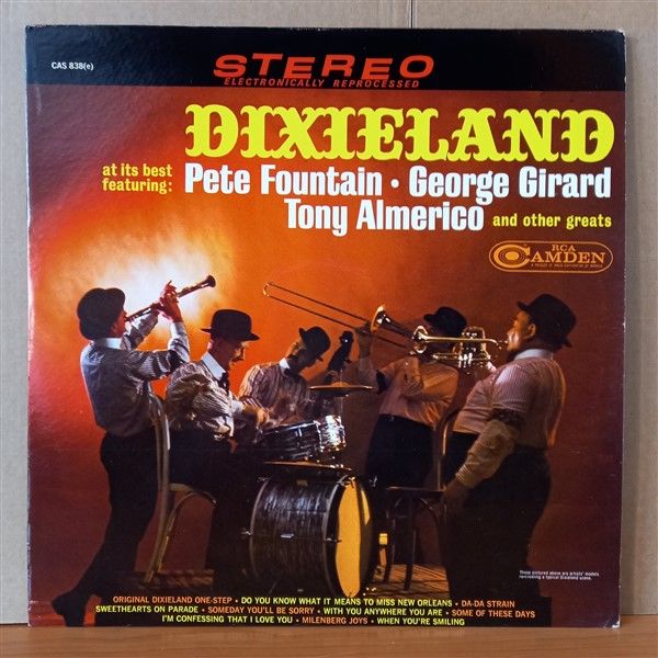 PETE FOUNTAIN, GEORGE GIRARD, TONY ALMERICO – DIXIELAND AT IT'S BEST (1964) - LP 2.EL PLAK