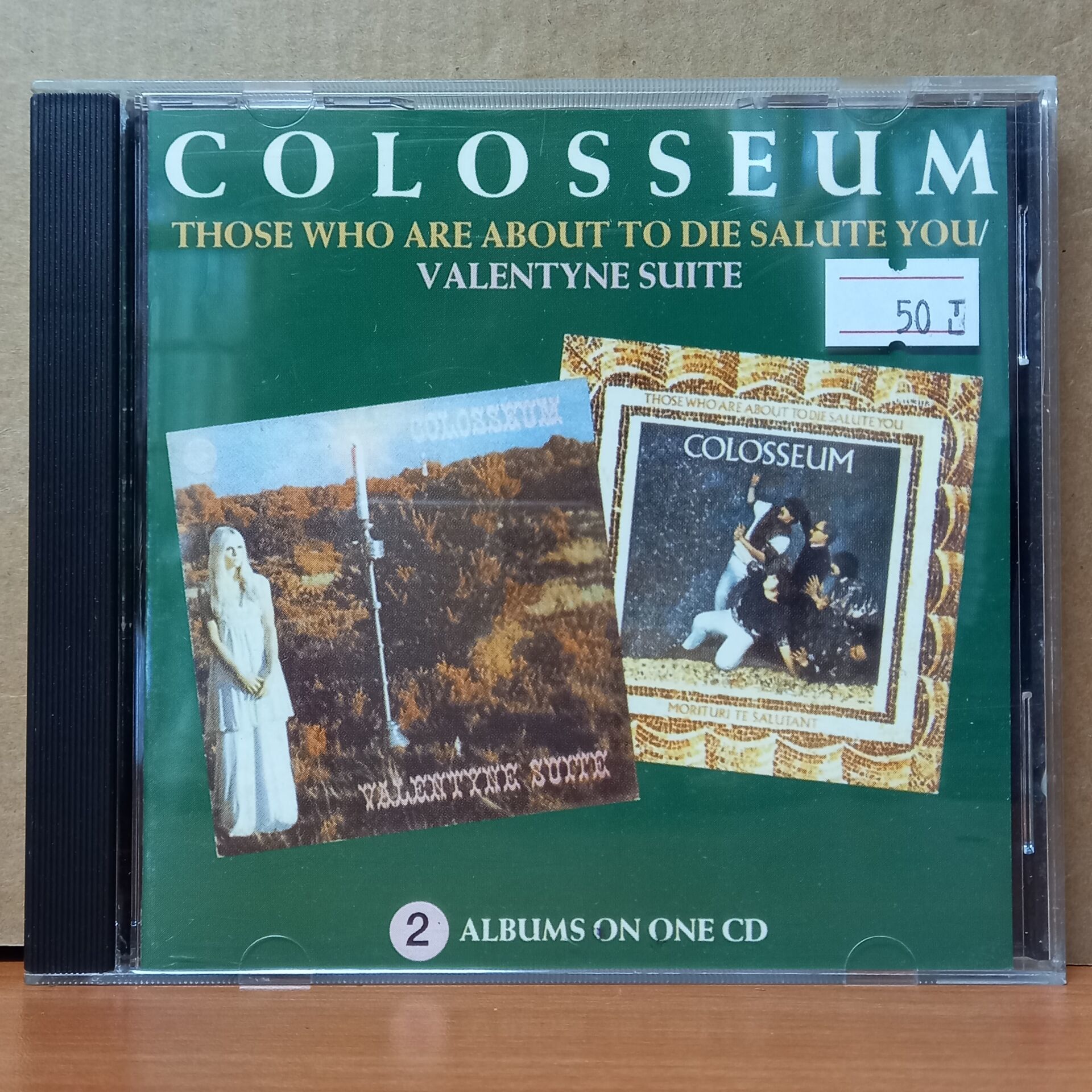 COLOSSEUM – THOSE WHO ARE ABOUT TO DIE SALUTE YOU / VALENTYNE SUITE (1990) - CD 2.EL