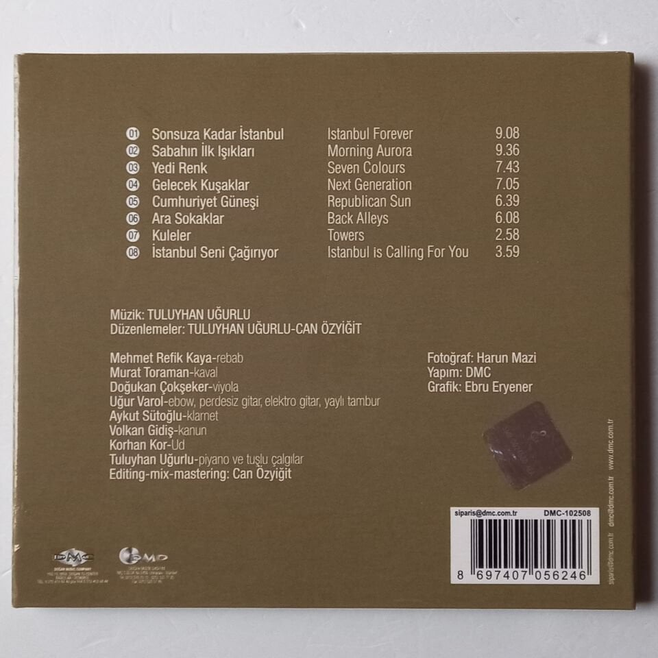 TULUYHAN UĞURLU - SONSUZA KADAR İSTANBUL / İSTANBUL FOREVER (2010) - CD DIGIPAK 2.EL