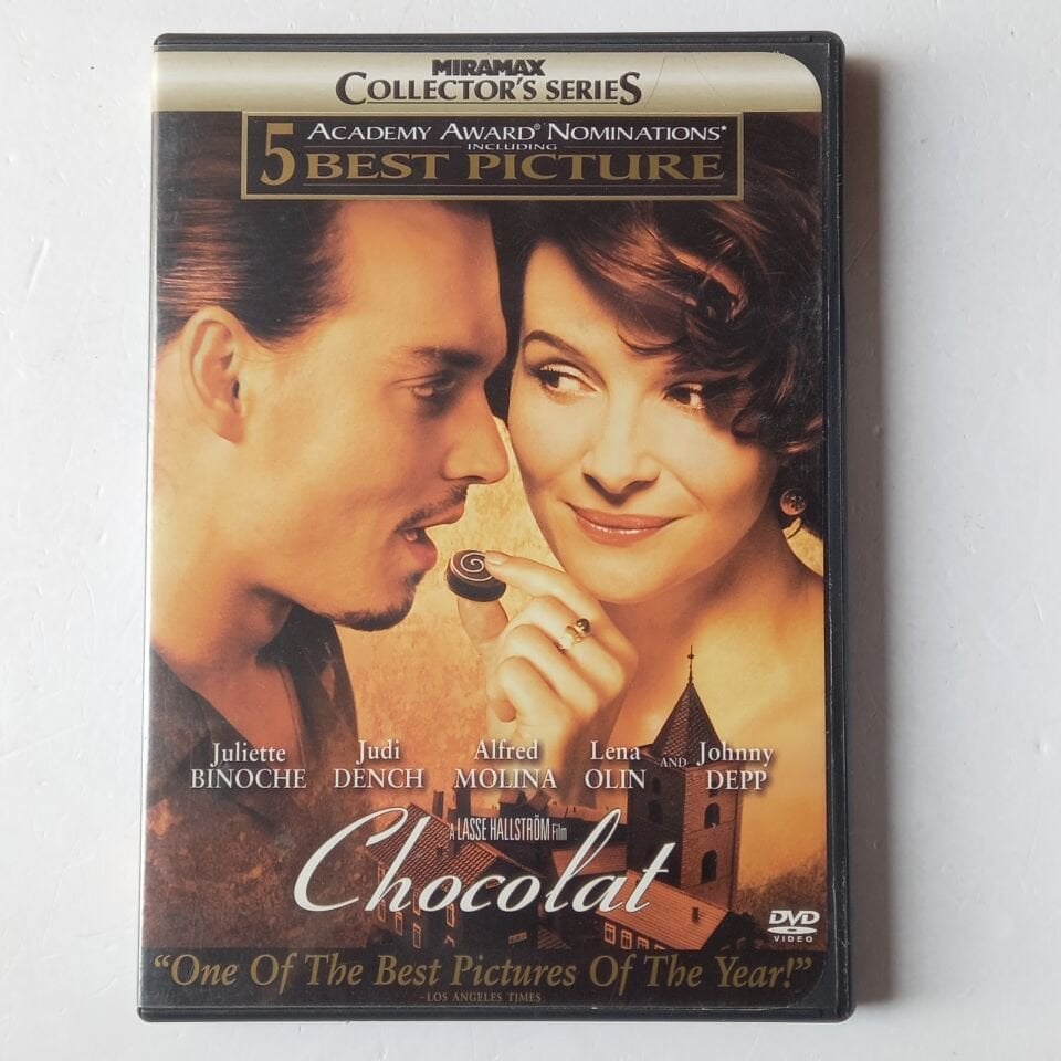 CHOCOLAT - JULIETTE BINOCHE, JOHNNY DEPP - DVD 2.EL 1.BÖLGE