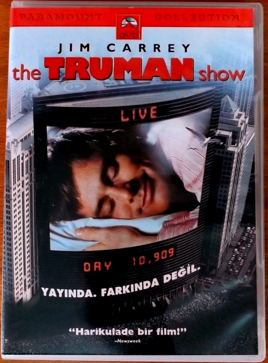 THE TRUMAN SHOW - JIM CARREY - LAURA LINNEY - ED HARRIS - PETER WEIR - DVD 2.EL