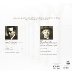 RODRIGO: CONCIERTO DE ARANJUEZ, FALLA: NOCHES EN LOS JARDINES, NARCISO YEPES - LP SIFIR PLAK