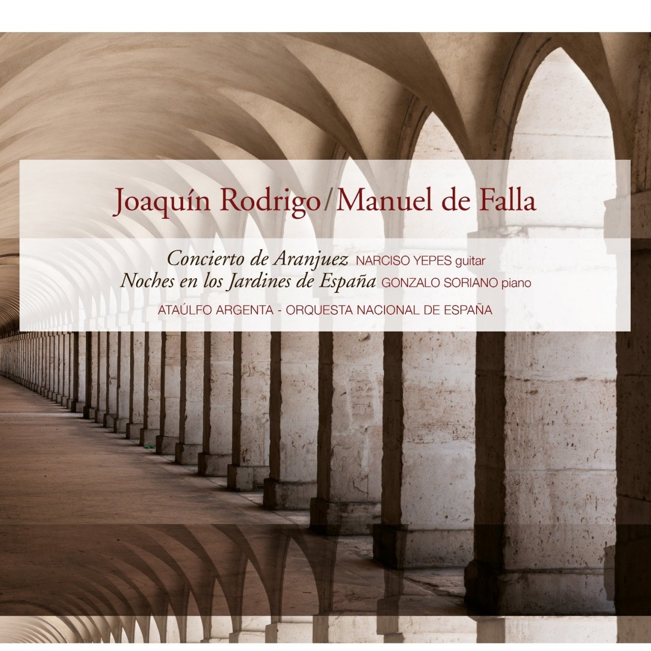 RODRIGO: CONCIERTO DE ARANJUEZ, FALLA: NOCHES EN LOS JARDINES, NARCISO YEPES - LP SIFIR PLAK