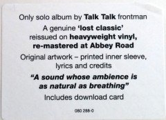 MARK HOLLIS (TALK TALK) - MARK HOLLIS (1998) - LP 2019 EDITION SIFIR PLAK
