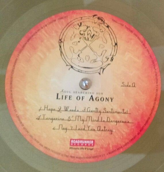 LIFE OF AGONY - SOUL SEARCHING SUN (1997) - LP 2025 REISSUE LIMITED EDITION NUMBERED GOLD COLOURED 180GR VINYL SIFIR PLAK