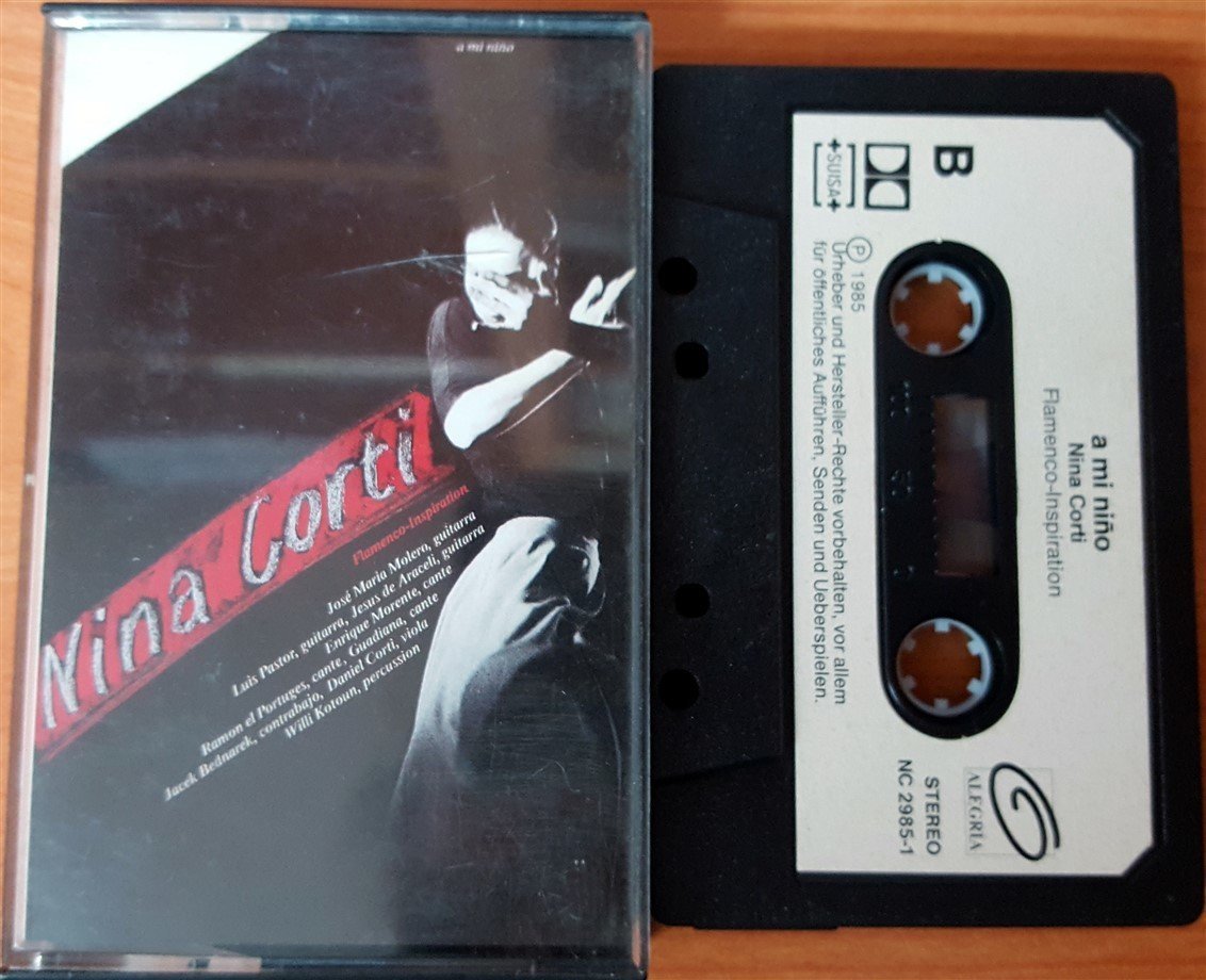 NINA CORTI - A MI NINO FLAMENCO INSPIRATION (1985) CASSETTE MADE IN SWITZERLAND ''USED''