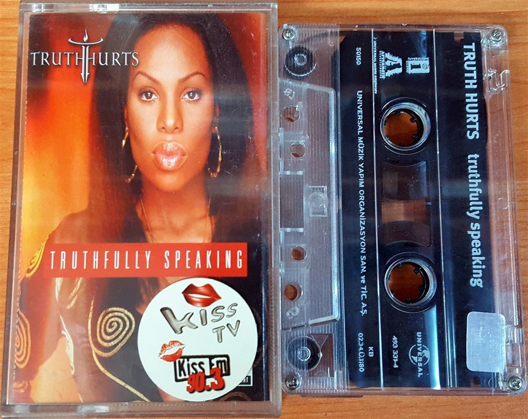 TRUTH HURTS - TURTHFULLY SPEAKING (2002) UNIVERSAL CASSETTE MADE IN TURKEY ''USED''