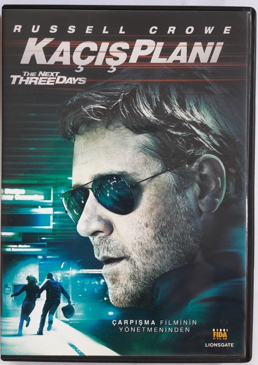 KAÇIŞ PLANI - THE NEXT THREE DAYS - RUSSELL CROWE - DVD 2.EL