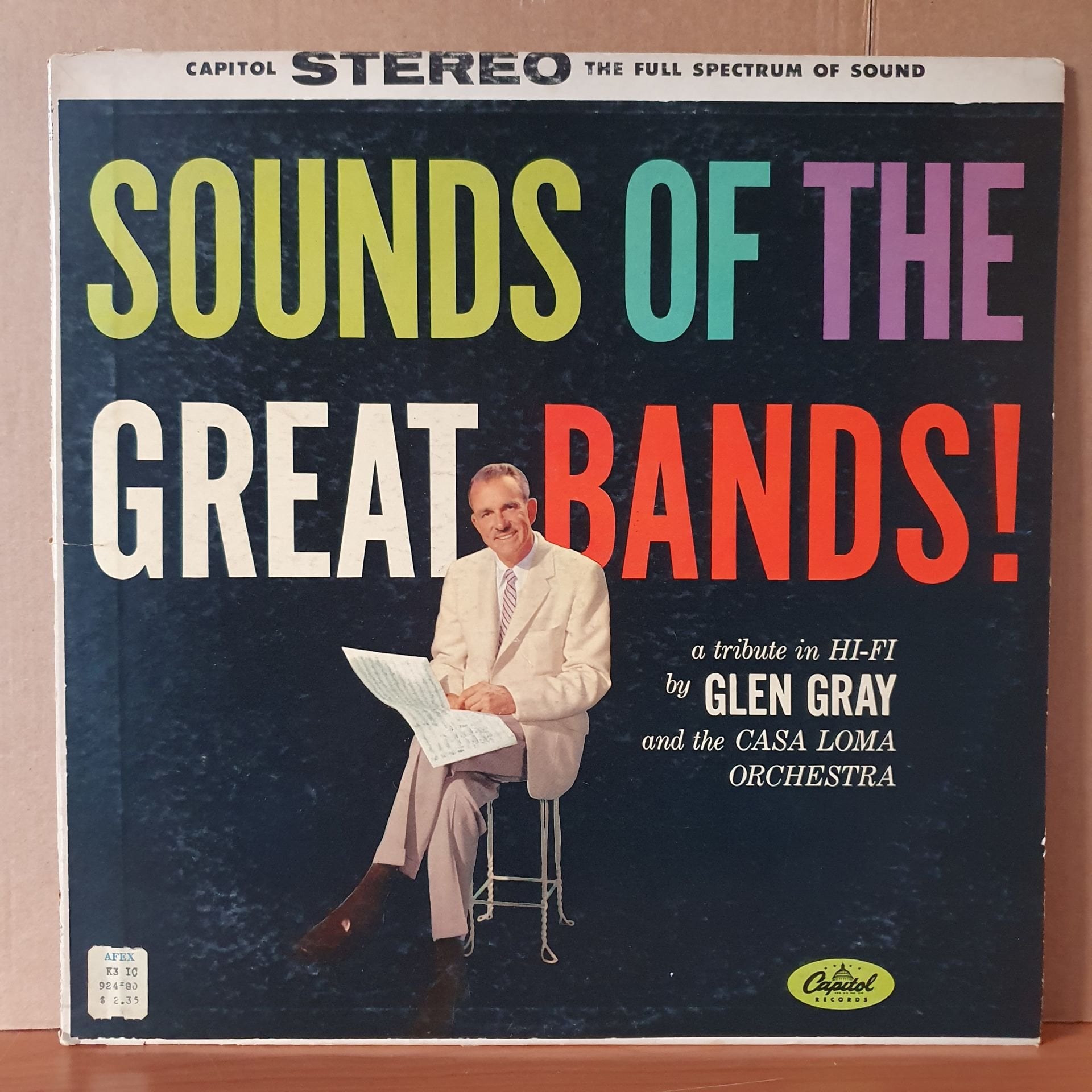 SOUNDS OF THE GREAT BANDS / GLEN GRAY AND THE CASA LOMA ORCHESTRA (1958) - LP 2.EL PLAK