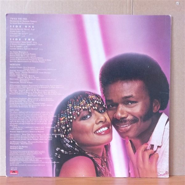 PEACHES & HERB – TWICE THE FIRE (1979) - LP 2.EL PLAK