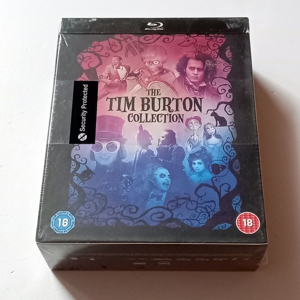 THE TIM BURTON COLLECTION - 8 MOVIES - YÖN.: TIM BURTON - 8 X BLU-RAY EIGHT-DISC SET SLIPCASE REGION FREE TR ALTYAZI YOKTUR SIFIR