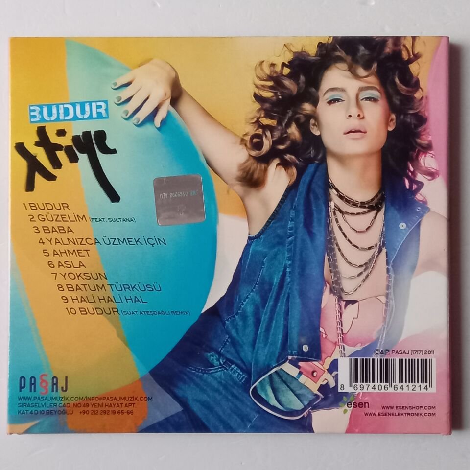 ATİYE – BUDUR (2011) - CD DIGIPAK 2.EL
