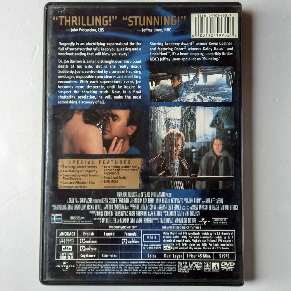 DRAGONFLY - KEVIN COSTNER - DVD 2.EL 1.BÖLGE