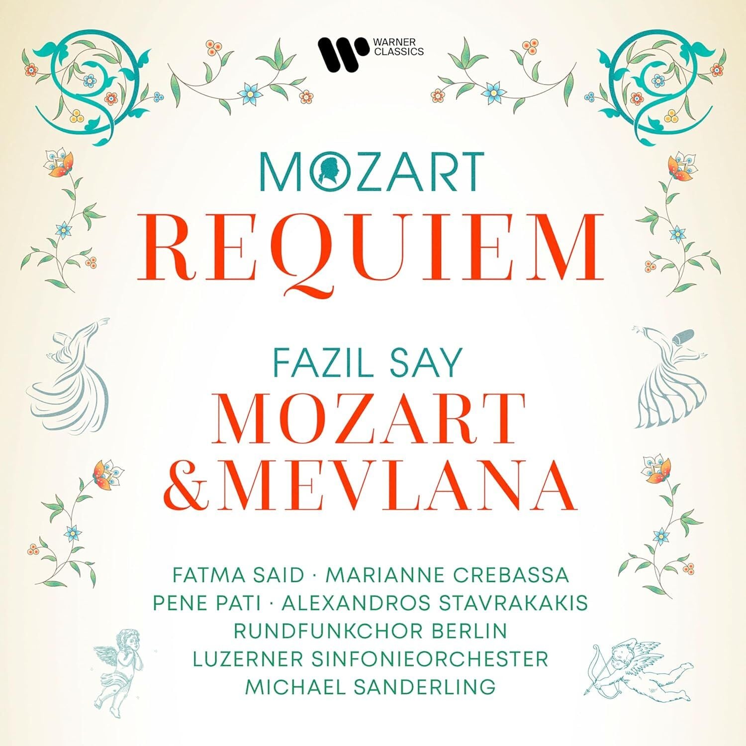 MOZART / FAZIL SAY - REQUIEM / MOZART & MEVLANA (2025) - 2LP SIFIR PLAK