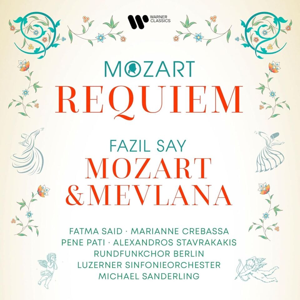 MOZART / FAZIL SAY - REQUIEM / MOZART & MEVLANA (2025) - 2LP SIFIR PLAK
