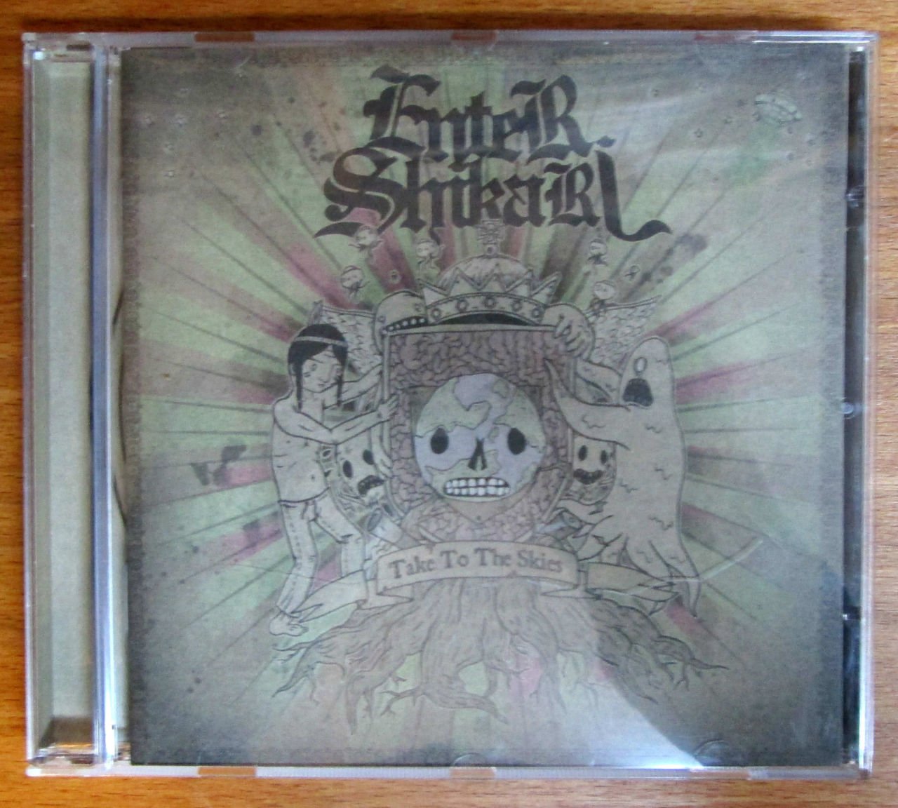 ENTER SHIKARI - TAKE TO THE SKIES CD 2.EL