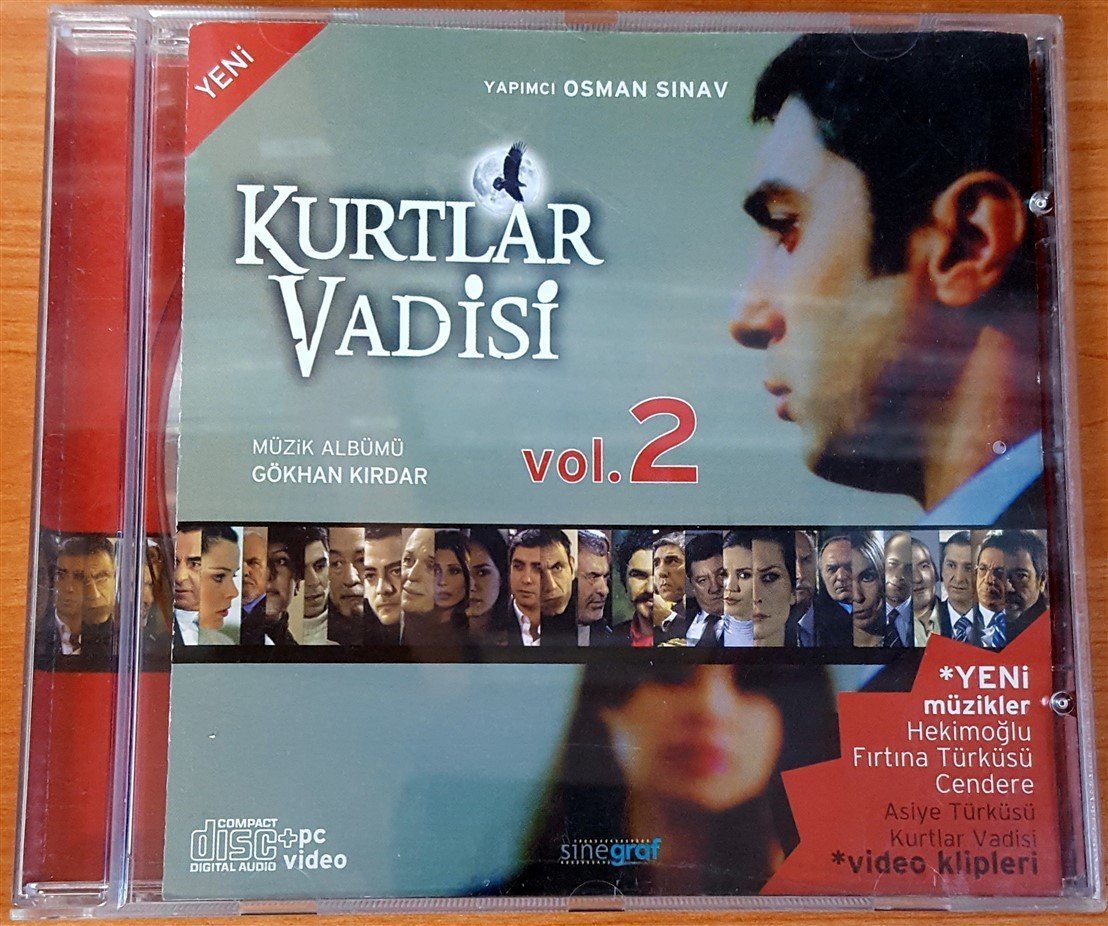KURTLAR VADİSİ VOL 2 - GÖKHAN KIRDAR CD 2.EL