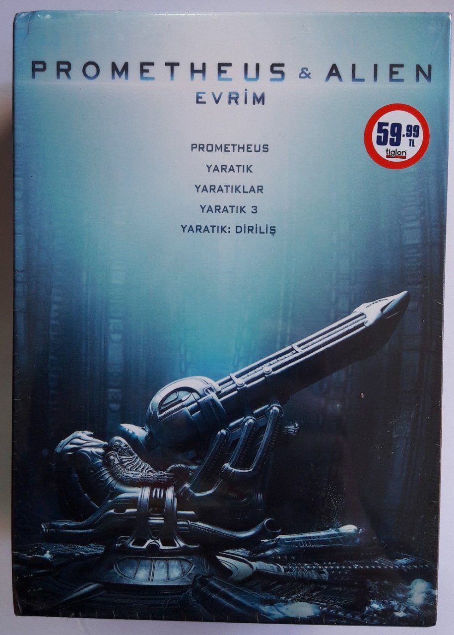 PROMETHEUS & ALIEN EVRİM - 5DVD SIFIR
