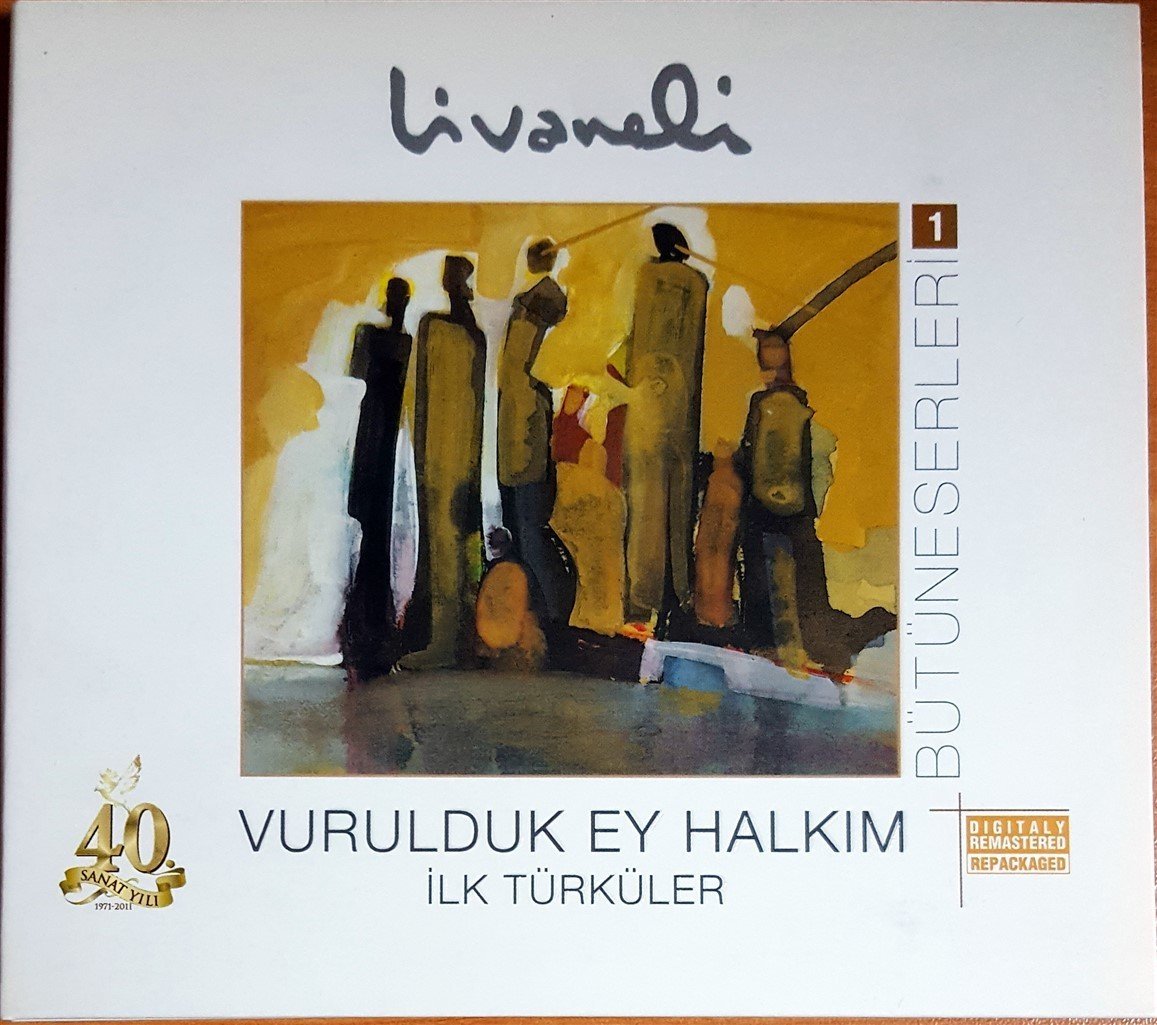 ZÜLFÜ LİVANELİ - VURULDUK EY HALKIM / İLK TÜRKÜLER 1971-81 / BÜTÜN ESERLERİ 1 (2010) CD 2.EL