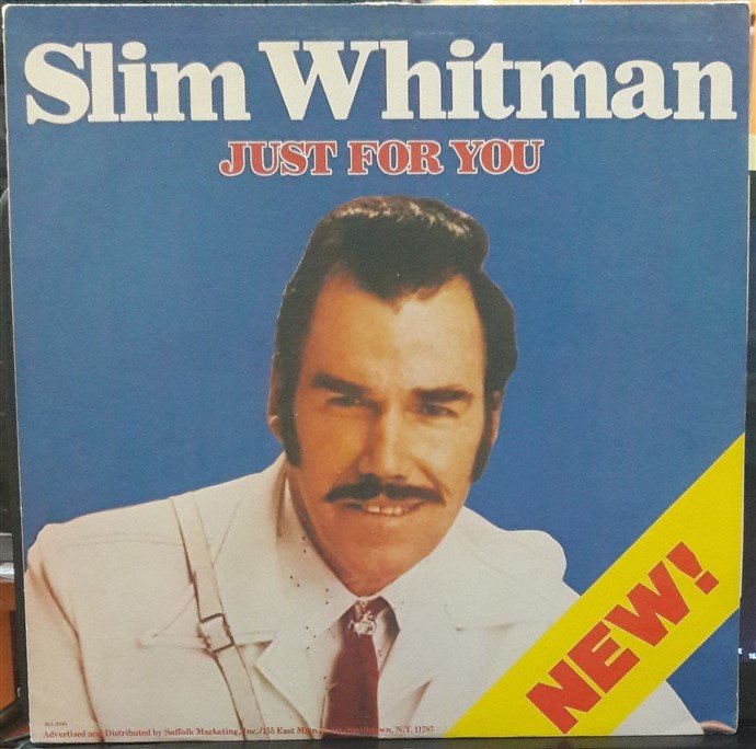 SLIM WHITMAN - JUST FOR YOU (1980) - PLAK 2.EL
